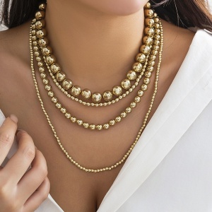 Necklace 4 rows SIC MODA 5939B - Img 2