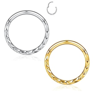Piercing Damă din Inox chirurgical 316L - Img 2