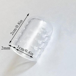 Protecții din silicon pentru degetele de la picioare, set 2 bucăți - Img 3