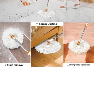 Rezervă de mop din microfibra și PVC - Img 4