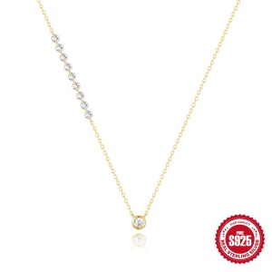 Set Colier și Brățară din Argint 925 cu Zircon - Img 6