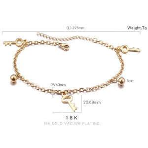 Sic Moda 4188G Key to Success Titanium bracelet - Img 3