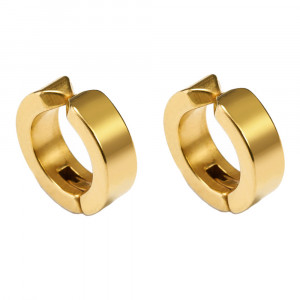 SIC MODA 4207G stainless steel clip earrings - Img 1