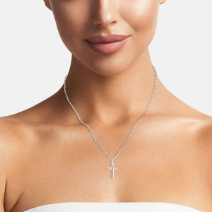 SIC MODA 5685A Stainless steel cross necklace - Img 1