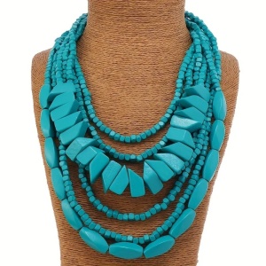 Sic Moda Bead Necklace 6038B - Img 3