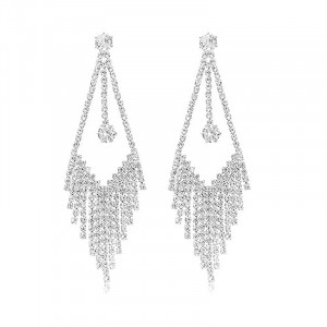 Sic Moda Crystal Earrings 5705A - Img 1