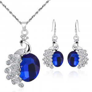 Sic Moda earrings and necklace set 4108 - Img 1