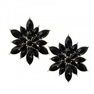 Sic Moda Flower Flower Earrings 5763C - Img 1