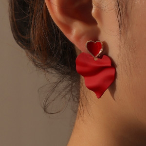 Sic Moda heart earrings 4169R - Img 1