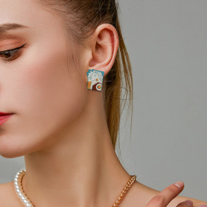 Sic Moda portrait earrings 4129 - Img 3