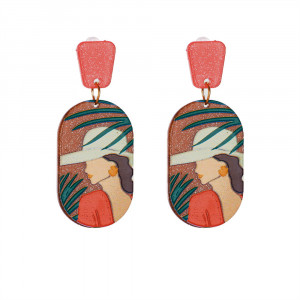 Sic Moda portrait earrings 4153 - Img 1