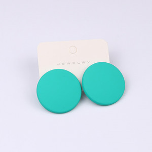 Sic Moda Turquoise Round Earrings 4387E - Img 3