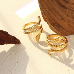 Snake Ring in Titanium SIC MODA 4047 - Img 6