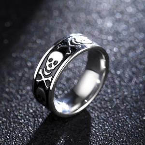Titanium Skull Ring SIC MODA Skull Ring 3793 - Img 4