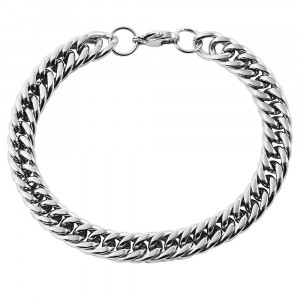 Brățară Bărbătesc din Inox chirurgical 316L — Argintiu