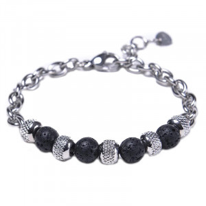 Brățară Bărbătesc din Inox chirurgical 316L — Argintiu