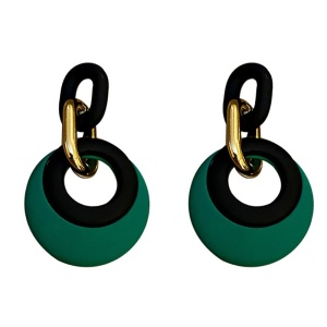 Cercei Damă — Verde