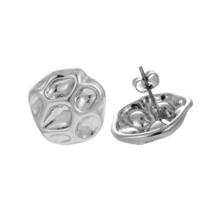 Cercei Damă din Inox chirurgical 316L — Argintiu