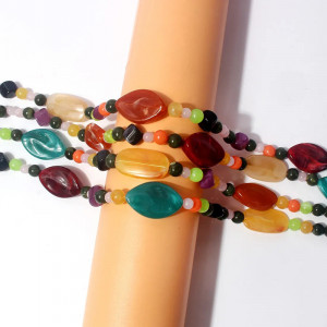 Colier Multicolor SIC MODA 5677 - Img 6