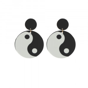 Earrings Yin Yang Sic Moda 4162 - Img 1