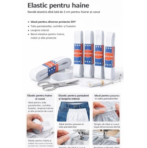 Elastic alb 2 m x 2.5 cm - Img 3