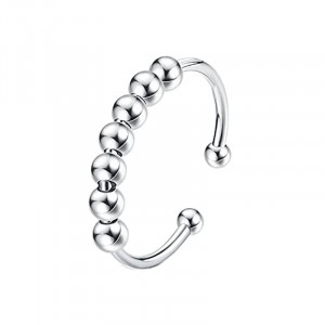 Inel Damă din Inox chirurgical 316L — Argintiu