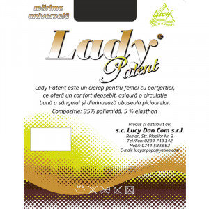 Lady Patent stockings with pojartier - Img 3