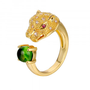 Leopard Copper Ring SIC MODA 3773 - Img 1