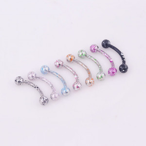 Piercing Damă din Inox chirurgical 316L — Argintiu - Img 2
