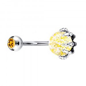 Piercing Damă din Inox chirurgical 316L — Argintiu - Img 3