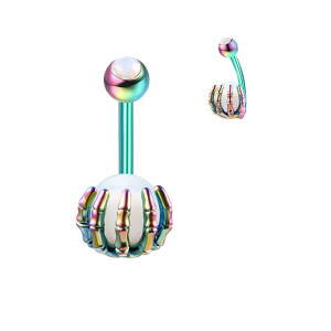 Piercing Damă din Inox chirurgical 316L — Multicolor - Img 3