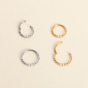 Piercing Damă din Inox chirurgical 316L - Img 3