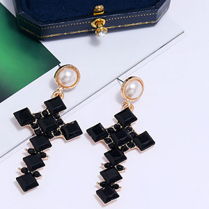 Sic Moda 4158 Cross earrings - Img 2