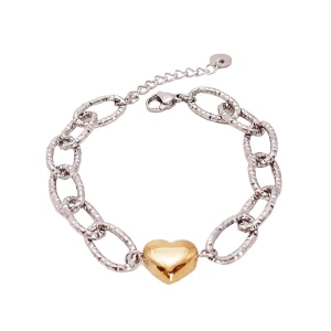 Sic Moda 6063 Bicolour stainless steel bracelet