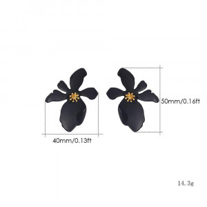 Sic Moda flower earrings 4166N - Img 2