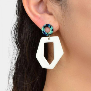 Sic Moda Geometric Earrings 5486 - Img 4