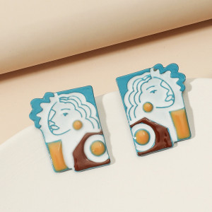 Sic Moda portrait earrings 4129 - Img 4