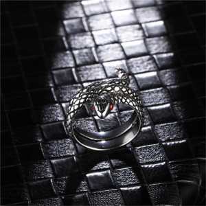 Stainless Steel Snake Ring SIC MODA 4044 - Img 5