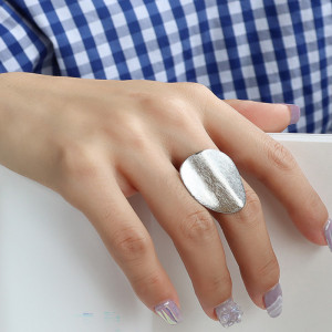 Adjustable Ring Titan Geometric Fashion SIC MODA 5085 - Img 5