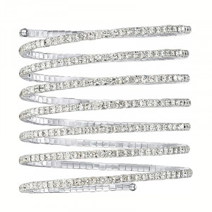Bracelet 6 rows of SIC MODA 5652 crystals - Img 2