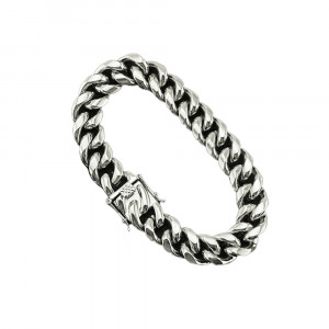 Brățară Bărbătesc din Inox chirurgical 316L — Argintiu