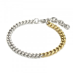 Brățară Bărbătesc din Inox chirurgical 316L — Argintiu