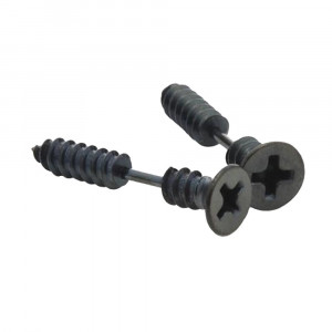 Cercei Bărbătesc din Inox chirurgical 316L — Negru