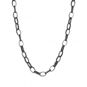 Colier Bărbătesc din Inox chirurgical 316L — Argintiu
