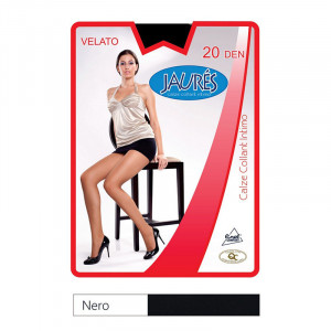 Dres transparent Jaures 20 DEN negru - Img 1