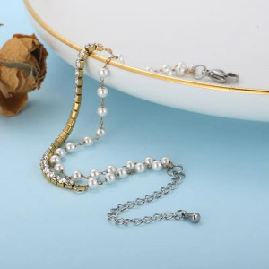 Elegant stainless steel bracelet SIC MODA 5650B - Img 2