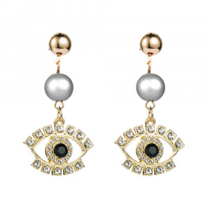 Eye of Horus earrings Sic Moda 4163G - Img 1