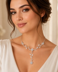 Floral necklace CO10