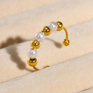 Inel Bicolor Inox Sic Moda 6065 - Img 4