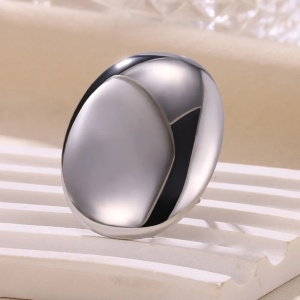 Inel Damă din Inox chirurgical 316L — Argintiu - Img 3